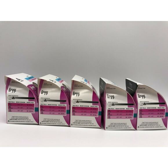 Leggs Women's Silken Sheer No-Roll Waistband Control Top Panty Nude A Lot of 5 - Picture 8 of 12